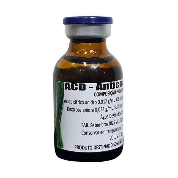 Anticoagolante ACD 20 mL - Kajavet