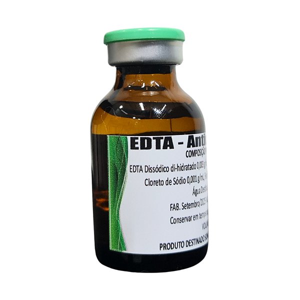Anticoagolante EDTA 20 mL - Kajavet