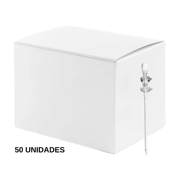 Cateter Veterinário 12G X 8 cm Caixa Com 50 Unidades - Harsoria