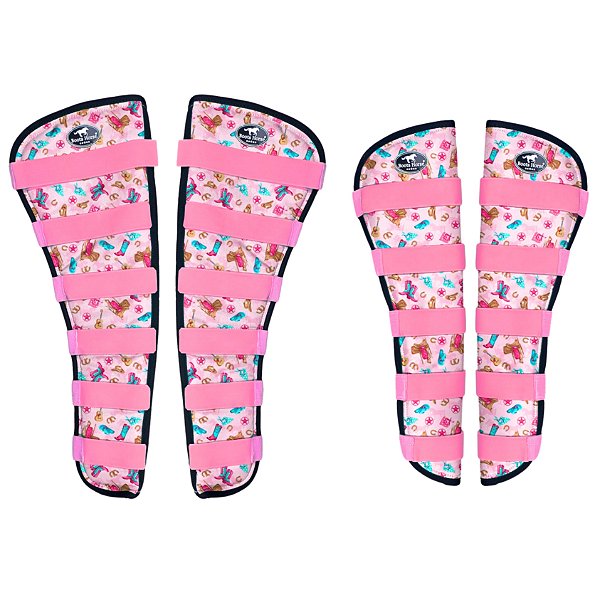Protetor de Viagem Extra Longo Estampa Country Colorida - Boots Horse