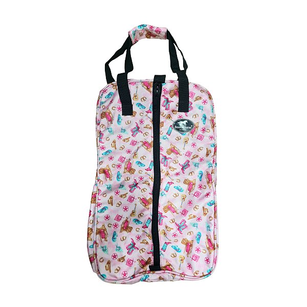 Bolsa Para Cabeçada Estampa Country Colorida - Boots Horse