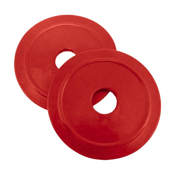 Protetor de Freio e Bridão de Borracha Vermelho - Boots Horse