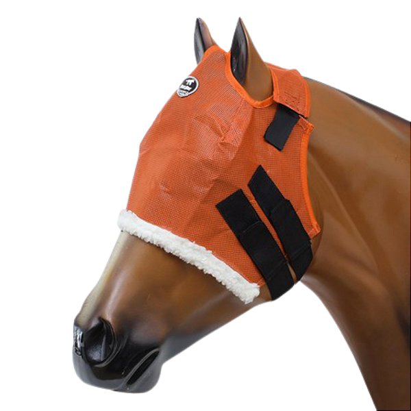 Máscara De Proteção Contra Moscas Laranja Tamanho P - Boots Horse