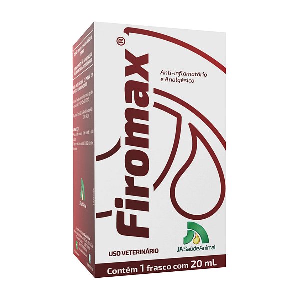 Firomax 20 mL - JA Saúde Animal