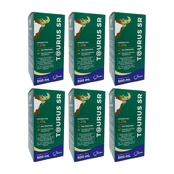 Taurus SR 500 mL Caixa Com 6 Unidades - Syntec