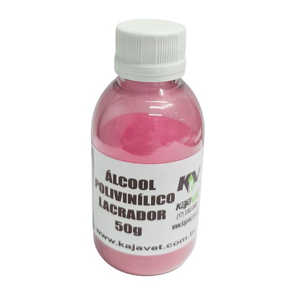 Álcool Polivinílico Lacrador Vermelho 50 Gr - Kajavet