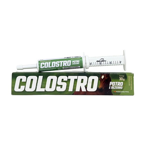 Colostro Gel Para Potros E Bezerros 30 Gr - Marconutra