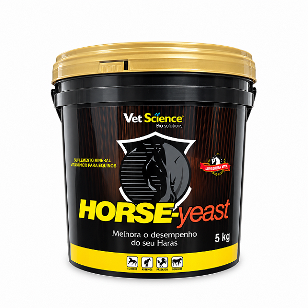 Horse Yeast Probiótico 5 Kg - Vet Science