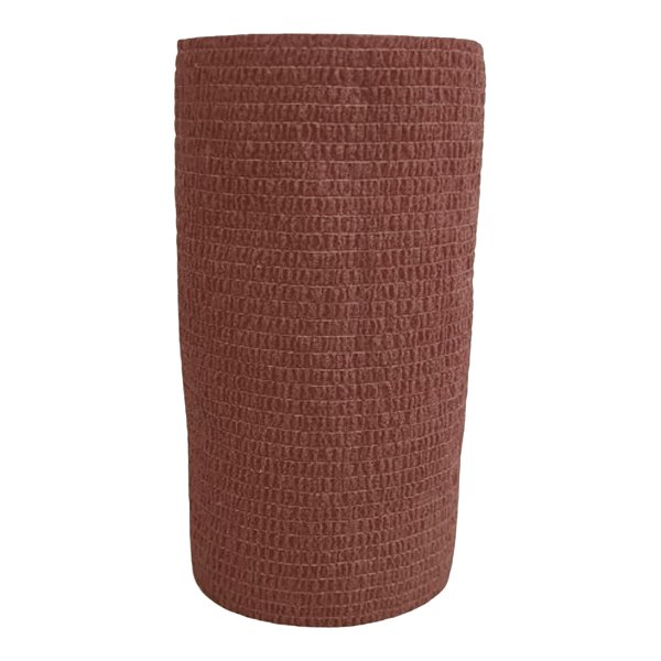 Atadura Elástica Autoaderente Natural 10 cm x 4,5 mt Kit Com 3 Unidades - Syrvet