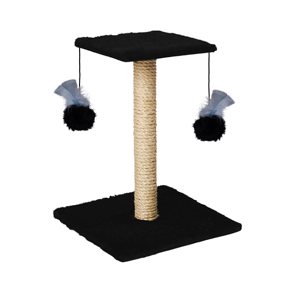 Arranhador e Brinquedo para Gatos Duo Square Cat