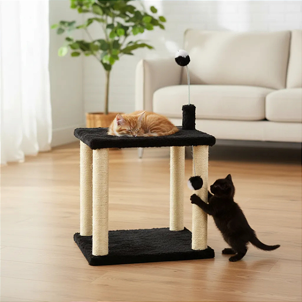 Arranhador para Gatos com Cama de Cestinha Cat Berlim