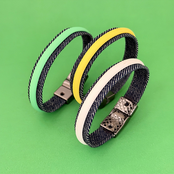Pulseira Masc Jeans Tira