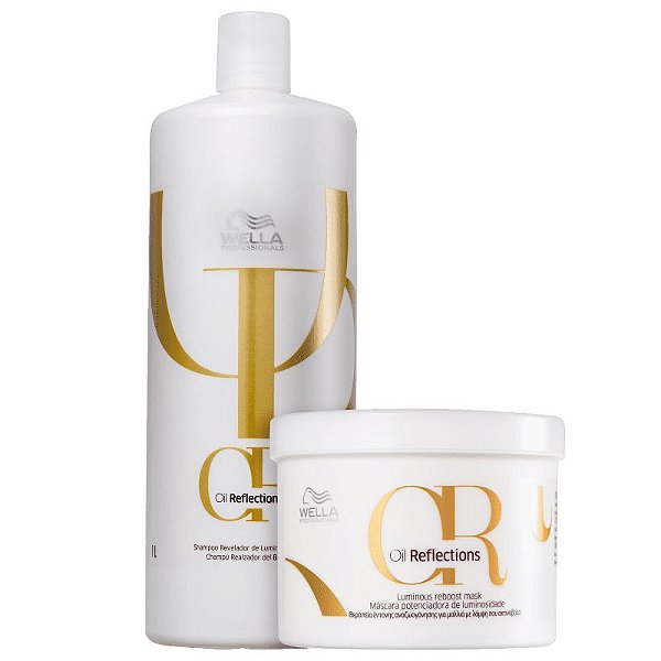 Kit Wella Professionals Oil Reflections Duo Salão