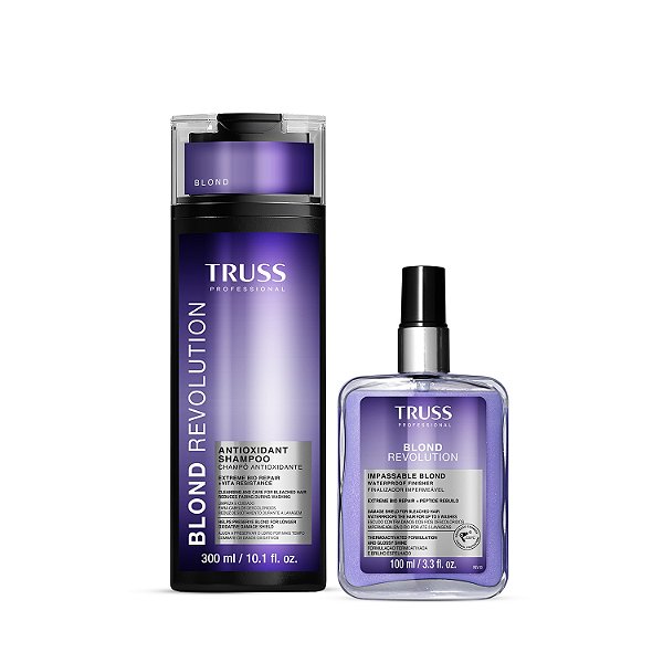 Kit TRUSS Blond Revolution Shampoo + Finalizador Loiros Duo