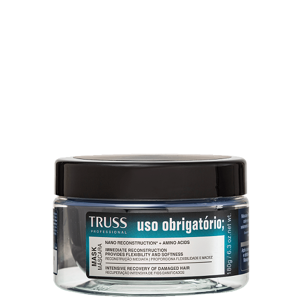 TRUSS Uso Obrigatório - Máscara de Tratamento Capilar 180g
