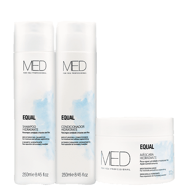 Kit Med For You Professional Equal Hidratação Trio