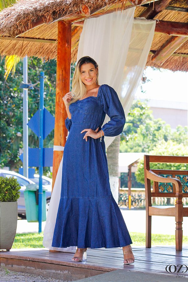 Vestido Longo Oz Jeans