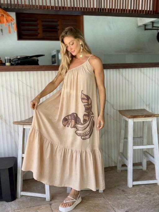 VESTIDO ALÇA UNICA LUNE