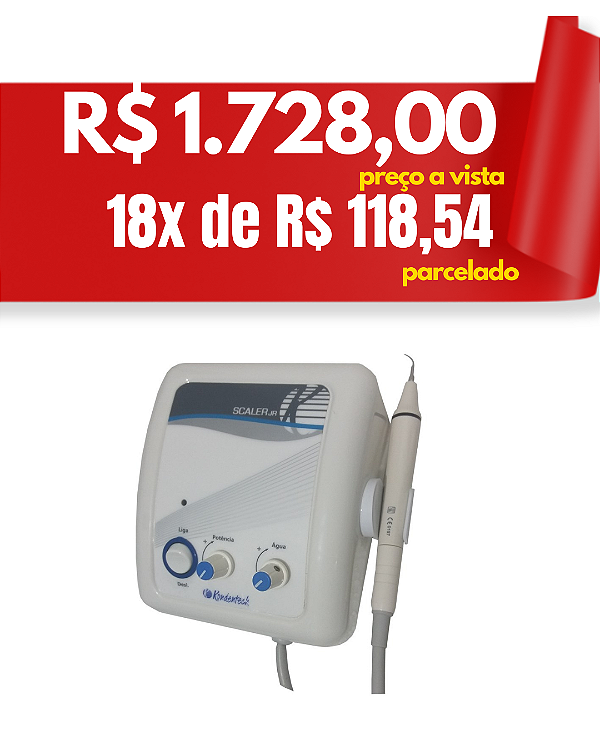 Ultrassom odontológico e vet scaler jr - Kondentech