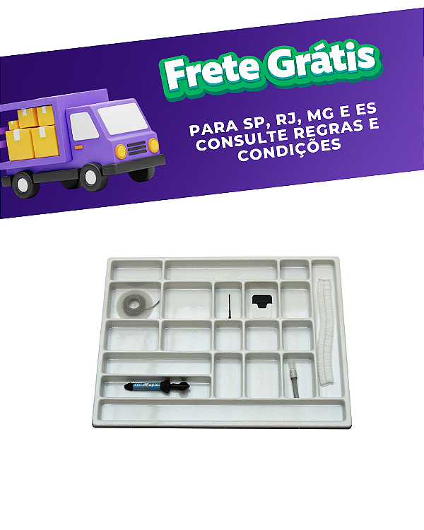 Bandeja odontológica 30209 - Magnum