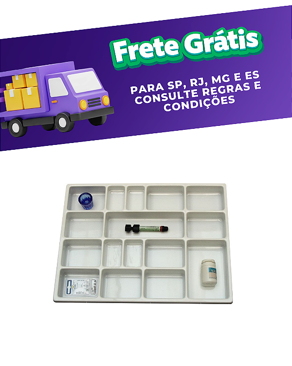 Bandeja odontológica 30210 - Magnum