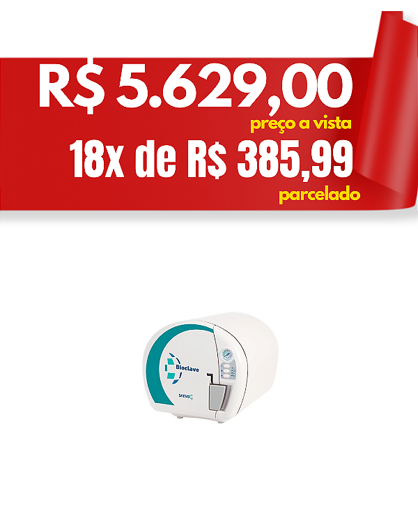Autoclave bioclave inox 12 litros bivolt - Saevo
