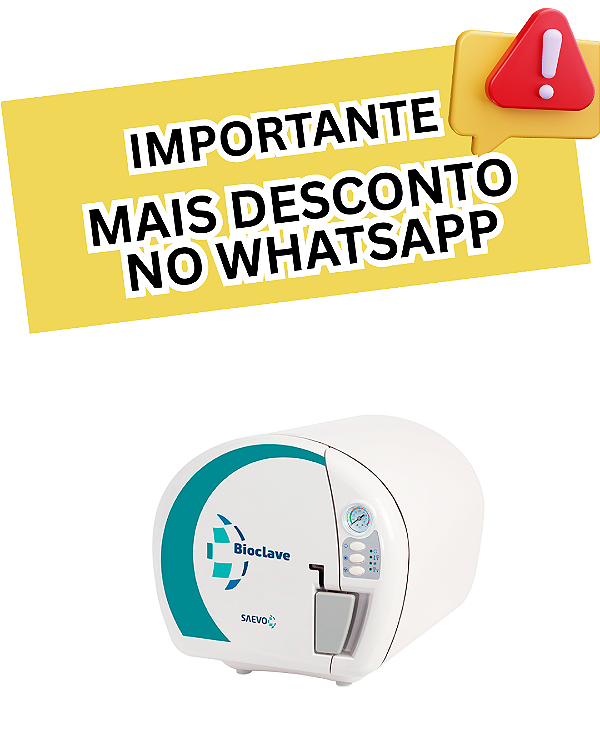Autoclave bioclave inox 21 litros bivolt - Saevo