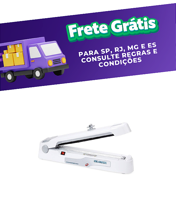 Seladora selamaxx 30 cm com guilhotina - Essence Dental