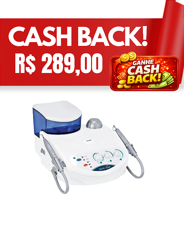 Ultrassom e jato bicarbonato com bomba sonic duo - Saevo