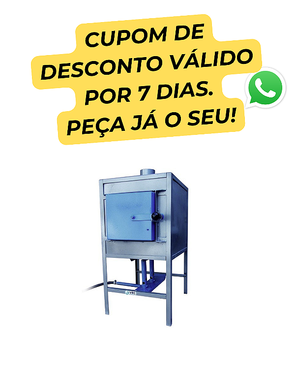 Forno para anéis a gás 12 anéis - Vrc