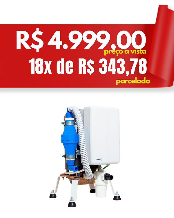 Bomba de vácuo sv4 bivolt - Saevo