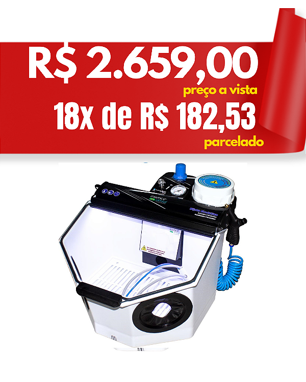 Central de jateamento bijato precision - Essence Dental