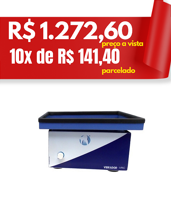 Vibrador de gesso 8 anéis - Vrc