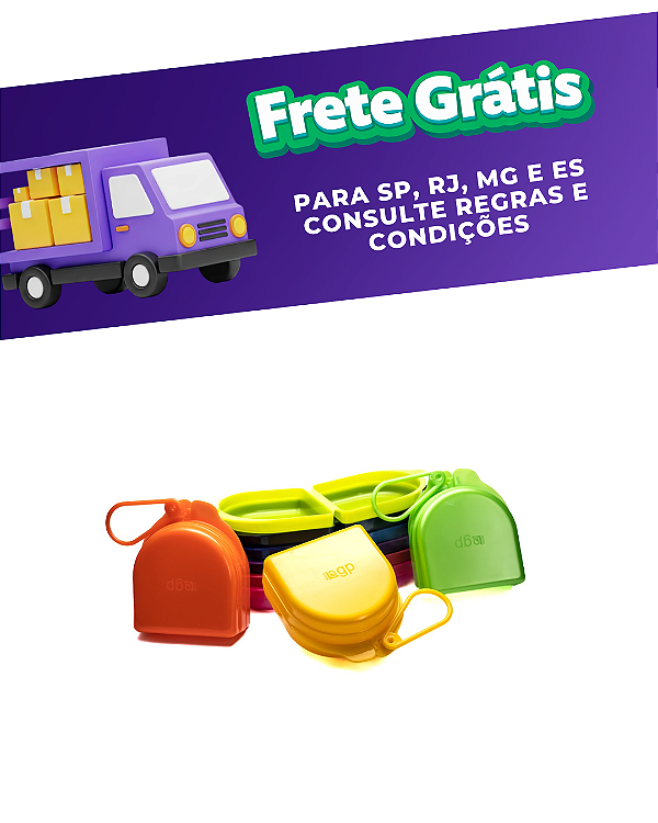 Estojo para aparelho de prótese com 10 unidades - Nova Ogp