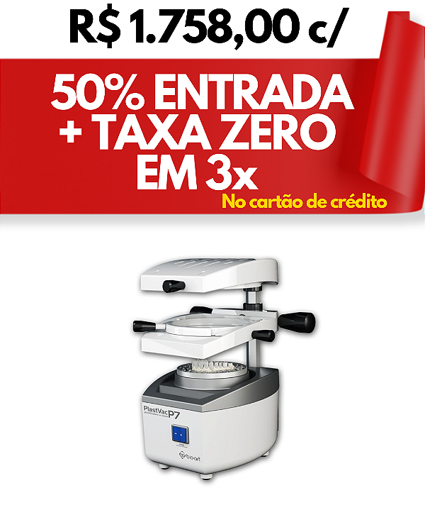 Plastificadora a vácuo plastivac p7 - Bio-Art
