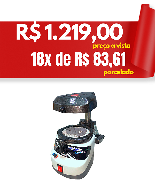 Plastificadora a vácuo evolution - Essence Dental