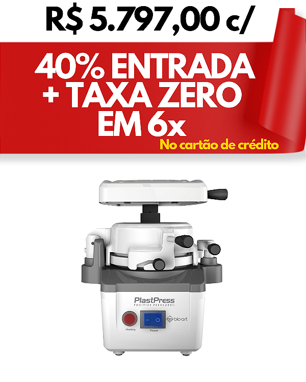 Plastificadora de pressão positiva plastpress - Bio-Art