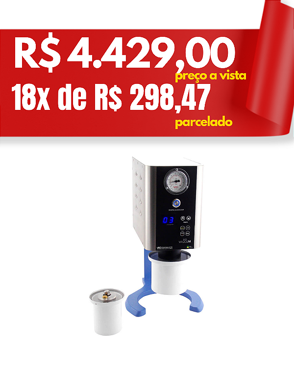 Espatulador a vácuo mix vaccum - Vrc