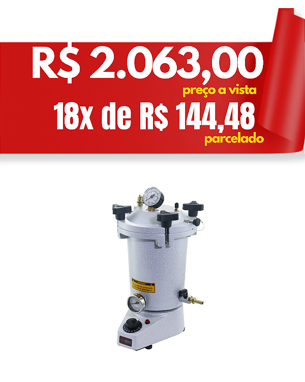 Panela elétrica polimerizadora nº 2 analógica - Protécni