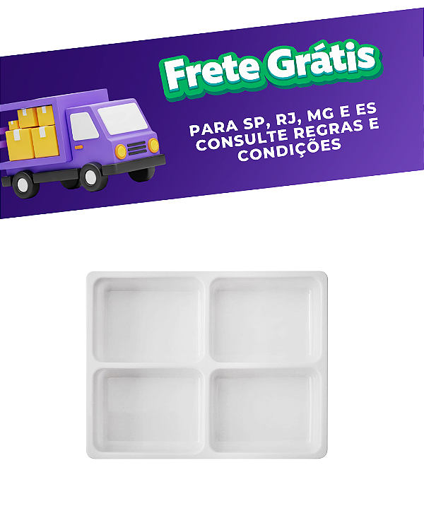 Bandeja Organizadora Odontológica ogd 04 - Moldplast