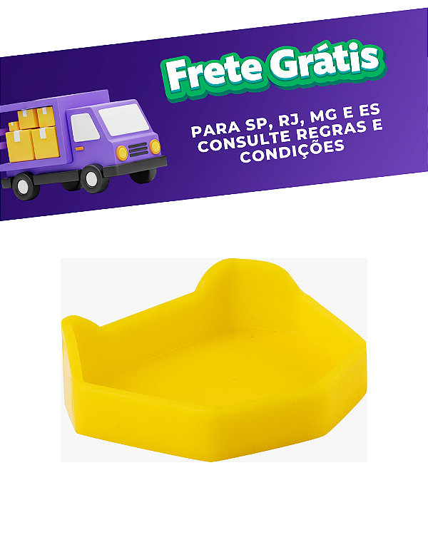 Base de silicone zocalador c/ 3 und. - Nova OGP