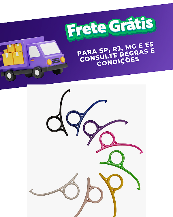 Kit c/ 10 unid Removedor de alinhador ortodôntico dental - Nova OGP