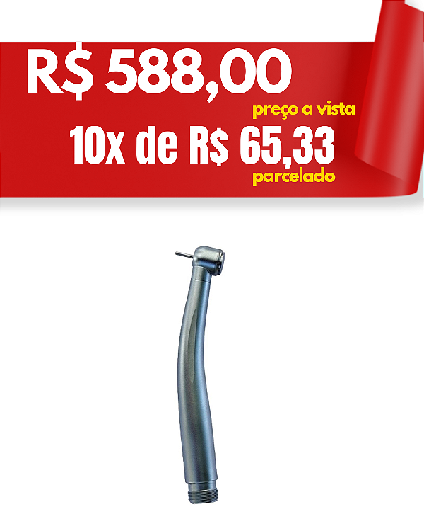 Alta rotação spray triplo PB com Led KDT-1500 - Kondentech