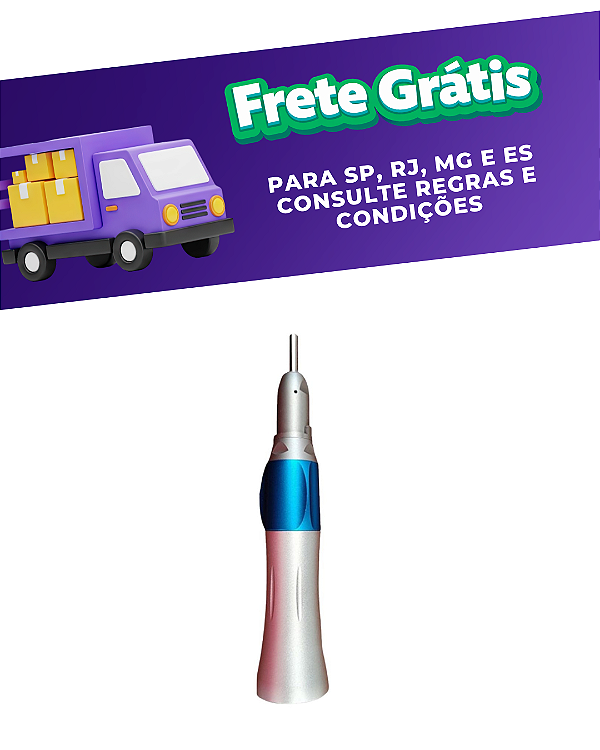 Peça reta Intra c/ refrigeração - Kondentech