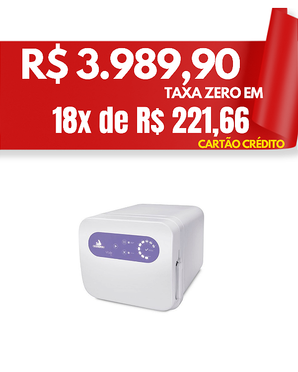 Autoclave Vitale Digital Inox 5L Bivolt - Cristófoli