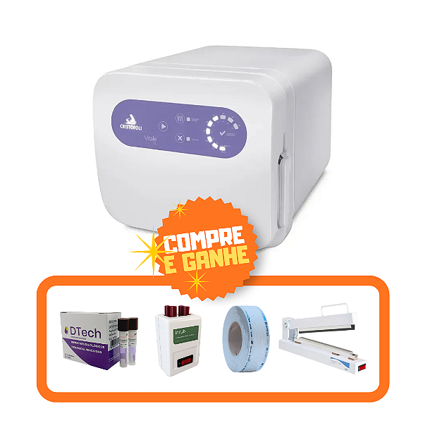 Autoclave Vitale Digital Inox 5L Bivolt - Cristófoli