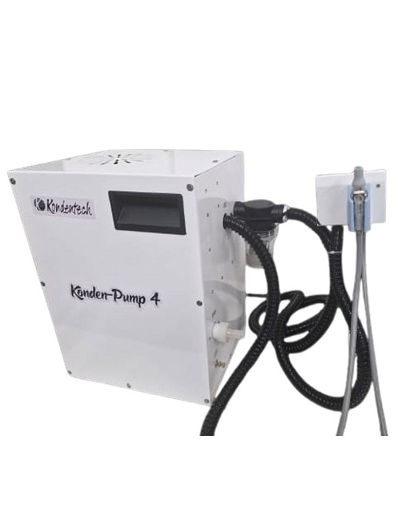 Bomba de vácuo Kondenpump 4 1Hp bivolt  c/ gabinete e kit suctor - Kondentech