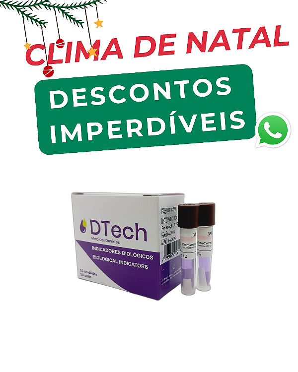 Teste indicador biológico com 10 - D Tech