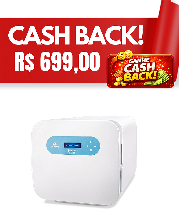 Autoclave 12 lts Vitale CD bivolt - Cristófoli