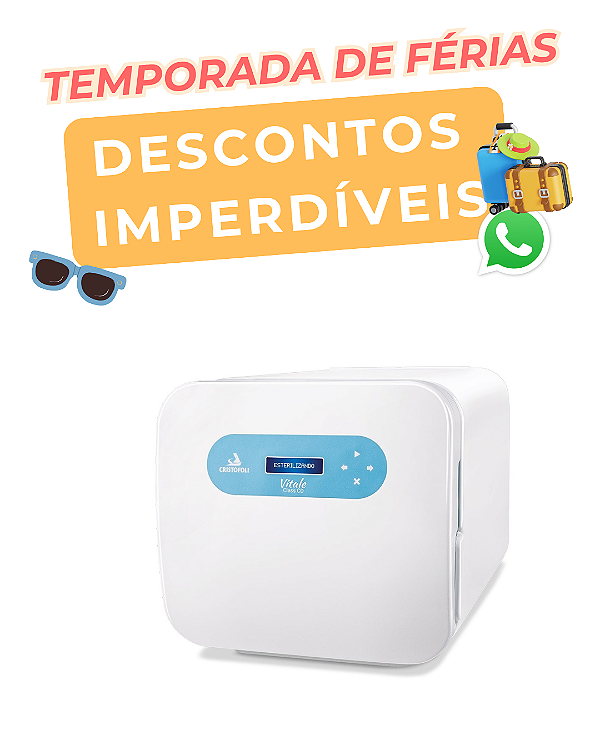 Autoclave 12 lts Vitale CD bivolt - Cristófoli